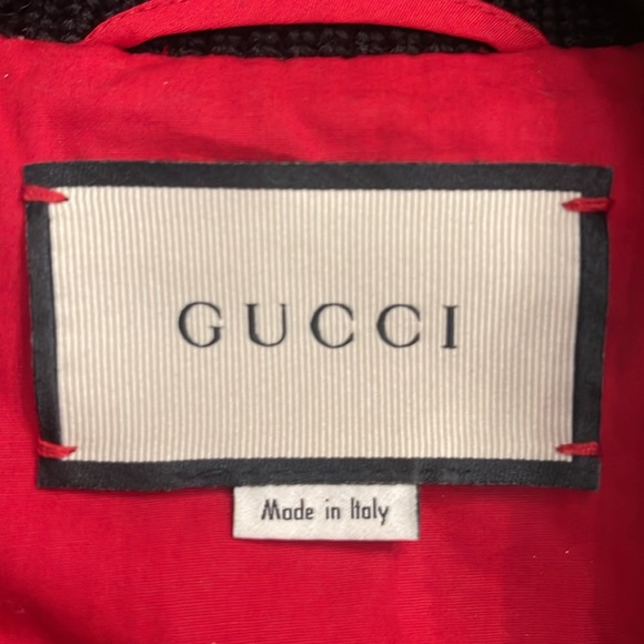 GUCCI GOLD SEGA BOMBER JACKET - Picture 3 of 9
